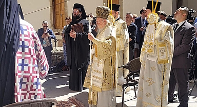 Sümela Manastırı'nda 10'uncu ayin gerçekleşti.