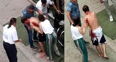 Tekirdağ'da apartman yöneticisi, anne ve oğluna bıçakla saldırdı