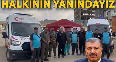 Afetzede Libya halkının yanındayız 