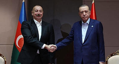 Aliyev'den, Cumhurbaşkanı Erdoğan'a teşekkür!