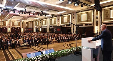 Cumhurbaşkanı Erdoğan: 81 ilimizin tamamını kentsel dönüşümle değiştirmekte kararlıyız ifadelerini kullandı