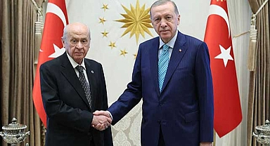 Erdoğan ve Bahçeli bir araya geldi