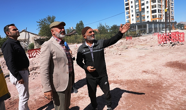 Kocasinan’dan 20 Metre Genişliğinde Yeni Ana Yol Çalışması