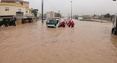 Libyada büyük sel baskını