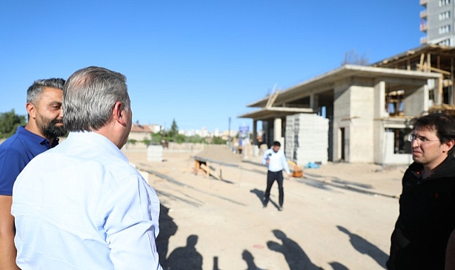 Melikgazi Belediyesi, Adem Tanç Caminin Yapımına Devam Ediyor