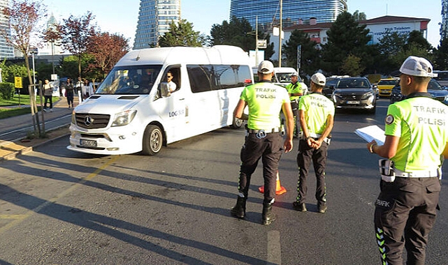 Okul servislerine denetim