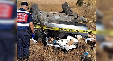Takla atan otomobilin sürücüsü öldü