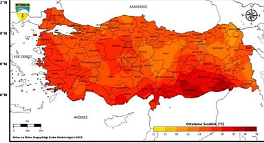 Yılın en sıcak ağustos ayını Türkiye geçirdi
