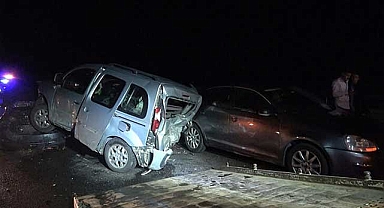Zincirleme kaza: felaketin eşiğinden dönüldü