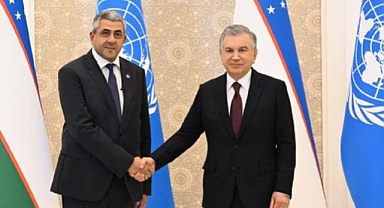 Özbekistan Cumhurbaşkanı Mirziyoyev'in, 30 milyon turist hedefi!