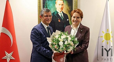 CHP Genel Başkanı Özgür Özel'den, İYİ Parti Genel Başkanı Meral Akşener'e ziyaret