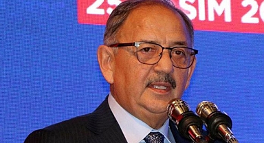 Deprem bölgesinde yapılan çalışmalara değinen Bakan Özhaseki: 6 ay içinde 100 bin civarında köy evimizi bitireceğiz