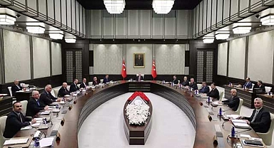 Kabine, Cumhurbaşkanı Recep Tayyip Erdoğan başkanlığında toplandı