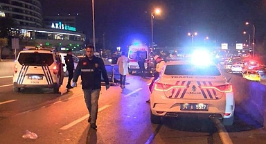 Yayaya çarpıp kaçtı!