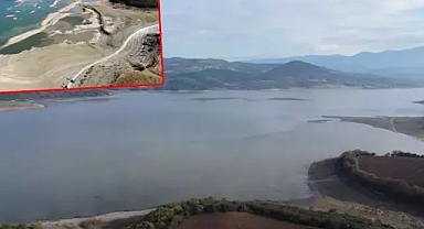 Bayramiç Barajı'nın 8,5'a düşen su seviyesi, 2 ayda yüzde 60'a ulaştı
