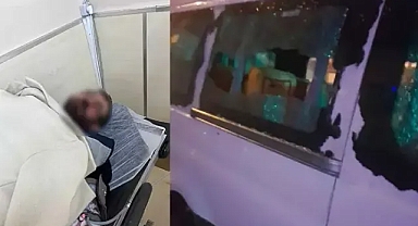 Boşanmak isteyen koca önce saldırıya uğradı sonra babasının aracı tarandı!