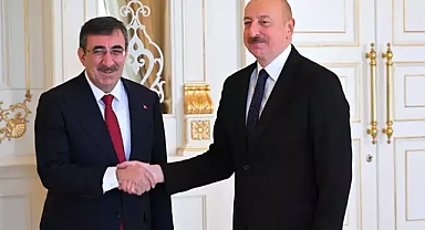 Cevdet Yılmaz, Azerbaycan Cumhurbaşkanı Aliyev ile görüştü