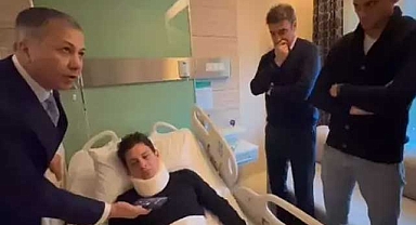 Cumhurbaşkanı Erdoğan'dan hakem Halil Umut Meler'e geçmiş olsun telefonu