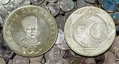 Darphanede tartışmalı madeni 5 liranın basım aşaması