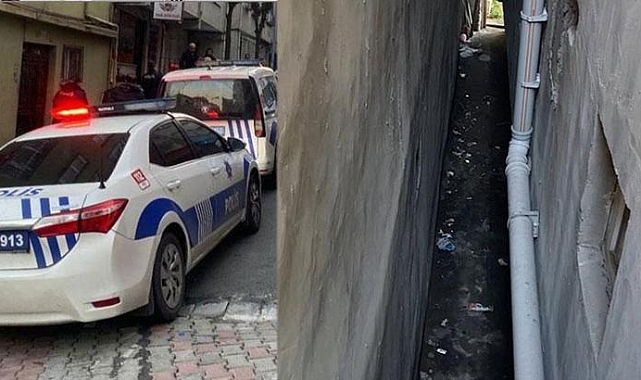 Evde doğum yapan kadın, bebeği bina boşluğuna attı