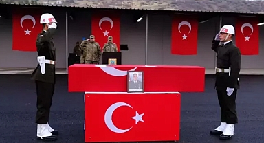 Pençe-Kilit şehidi için Şırnak'ta tören