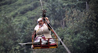 Teleferik ile tehlikeli yolculuklar, 'yol' yapımıyla tarihe karıştı
