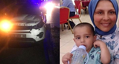 Yaya geçidinden geçerken cipin çarpması sonucu anne ve kucağındaki oğlu öldü