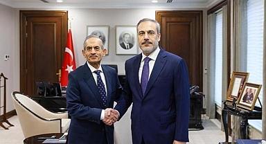 Bakan Fidan, Irak Türkmen Cephesi Başkanı Turan'ı Ankara'da misafir etti