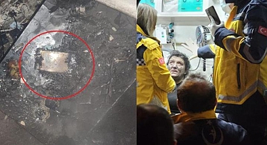 Dört çocuğuyla uyuduğu sırada yangının ortasında kalan anne yardım bekliyor