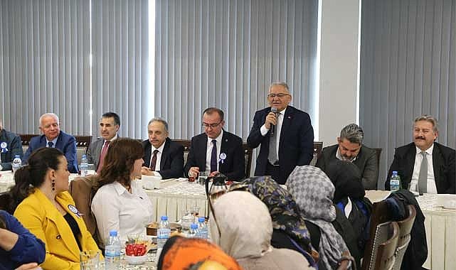 Başkan Büyükkılıç, Mali Müşavirlerle Millet Bahçesinde Buluştu
