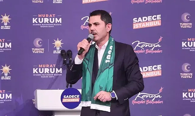 İBB Başkan adayı Murat Kurum 'Konyalılar ile Buluşma' programında konuştu