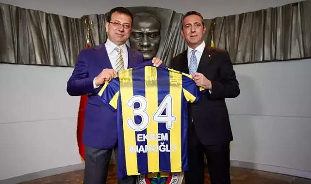 İmamoğlu, Ali Koç'a ziyarette bulundu!