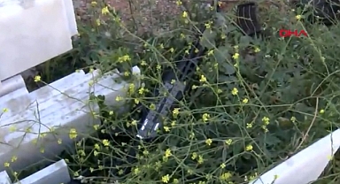 Ailesine kızdı, tüfekle inşaatta işte herkesin canını tehlikeye atarak böyle ateş açtı!