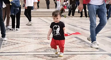 Anıtkabir'de '23 Nisan' bu yılda coşkuyla devam etti...