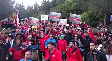 Çanakkale'de 57’nci Alay'a Vefa Yürüyüşü Gerçekleşti...