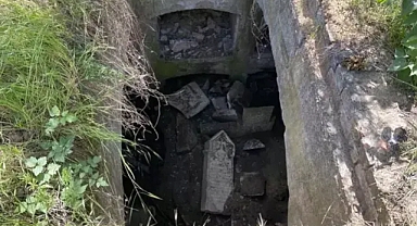 Edirne'de 19'uncu yüzyıldan kalma Katolik mezarlığı tehlike altında!