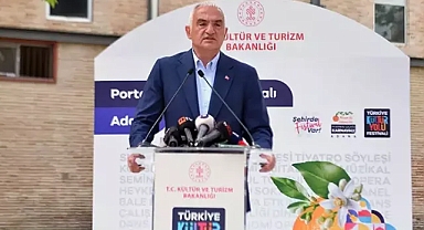 Kültür yolu festivaline bakan Ersoy start verdi...