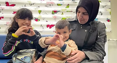 Sınır ötesi karaciğer operasyonuyla ikinci hayatına kavuşan Tamer'e sürpriz doğum günü...