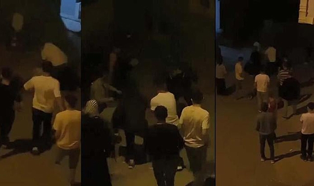 Sokaktaki komşu kavgası