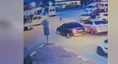 Sürücülerin silahlı 'yol verme' kavgası...