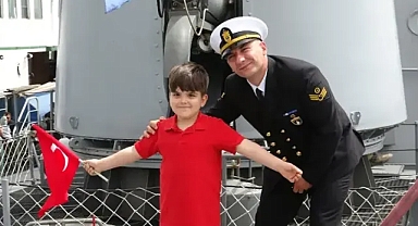 TCG Fırtına Hücumbotu'na çocuklardan büyük ilgi...