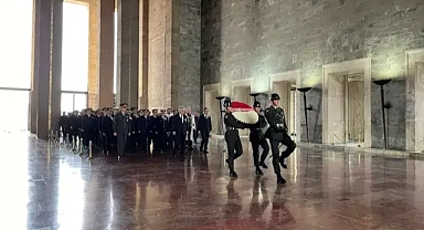 Teşkilat Anıtkabir'de...