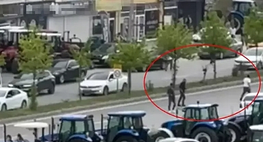 İki esnaf işte birbirlerine böyle girdi!