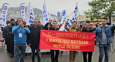 'İşçi kenti' Zonguldak’ta 1 Mayıs coşkusu işte böyle yaşandı!