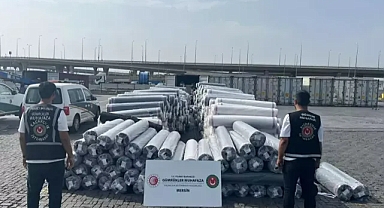 Mersin ve Kocaeli limanlarında 1,2 milyar liralık gümrük kaçağı eşya ele geçirildi...