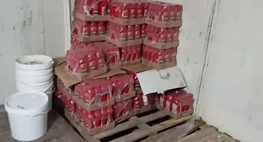 Son kullanma tarihi geçmiş ve değiştirilmiş 1,5 ton ketçap ve mayonez ele geçirildi...