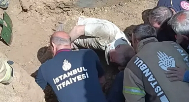 Tuzla'da inşaat alanında 3 işçi göçük altında kaldı...