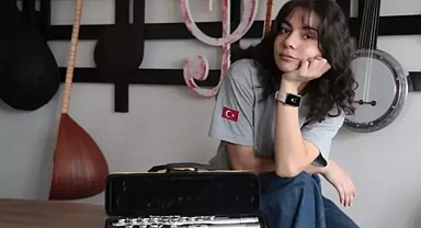 Yan flütte dünya üçüncüsü Gülfem İlay'ın yeni hedefi...