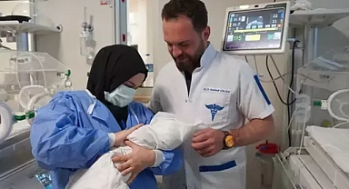 Zehra bebek hayat'a işte böyle tutundu!