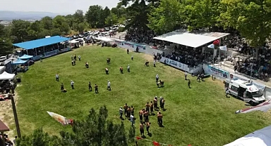 663. Domaniç Yağlı Güreşleri'nde başpehlivan Hüseyin Gümüşalan oldu